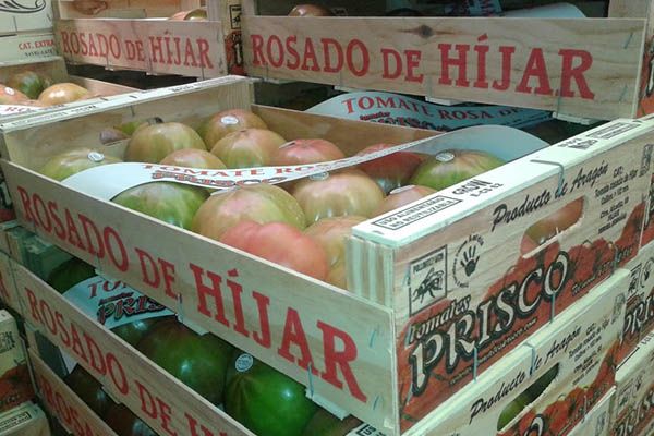 Printed wooden crates